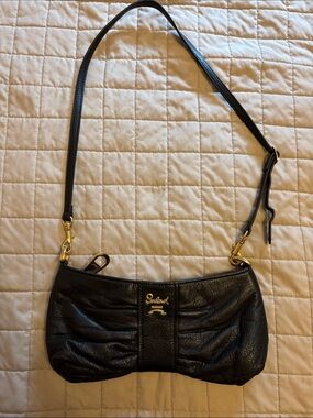 SALAD Black Crossbody Bag/Clutch